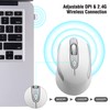 Wireless Mouse, Computer Mouse for Laptop, 2.4G Portable Silent Mouse,
