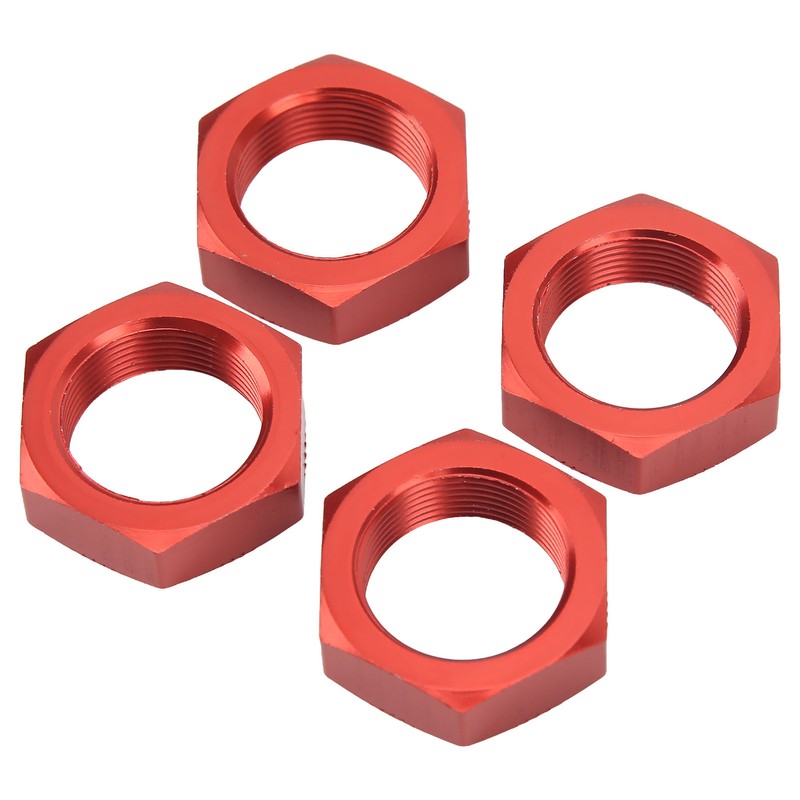 4 Pcs 24mm Wheel Hex Hub Nut Aluminum Alloy High