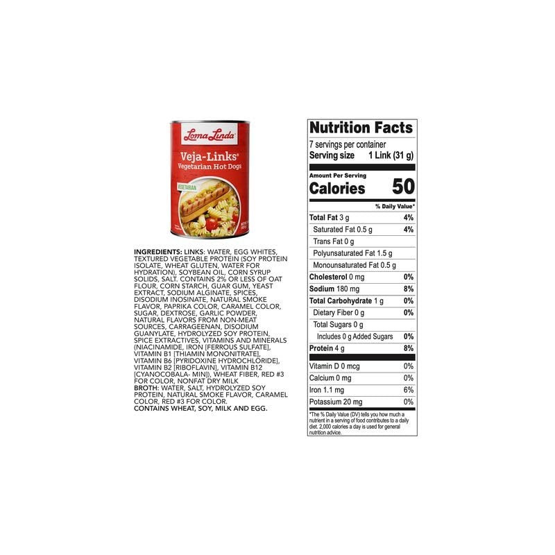 Loma Linda® Veja-Links® (15 oz.) 12 pack