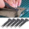 5Pcs Leather Craft Skiving Handle Knife Carving Cutter DIY Handwork