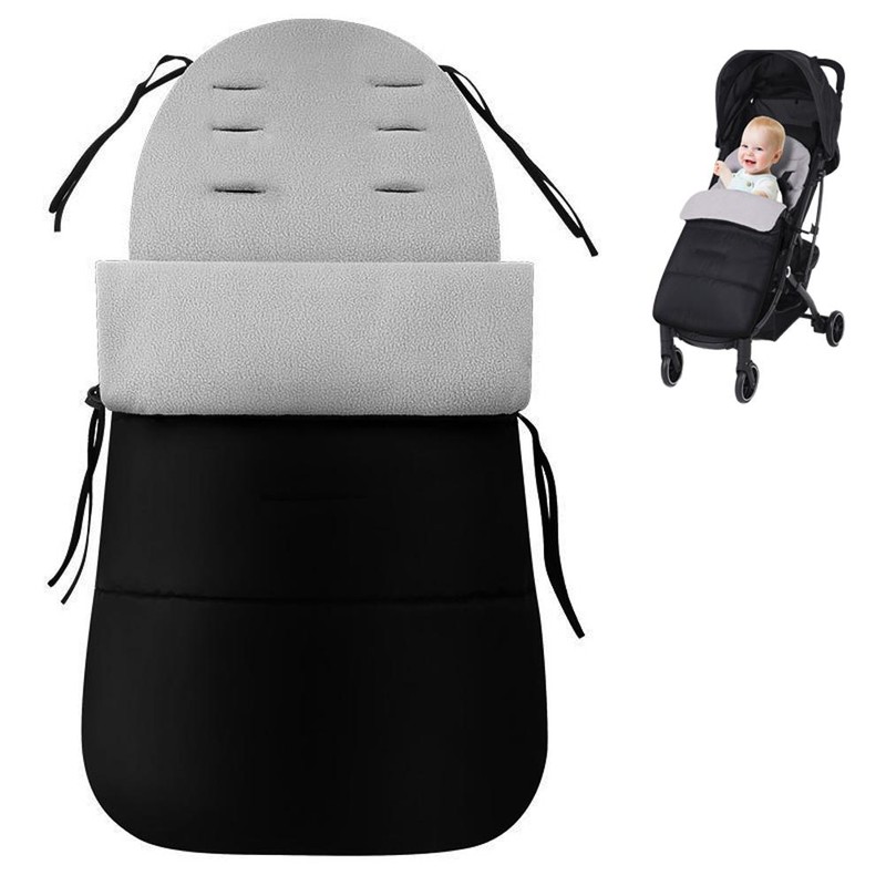 Stroller Sleeping Bag Universal Baby Stroller Footmuff Windproof Waterproof Winter