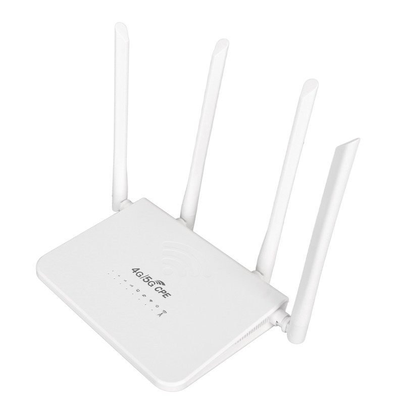 4G WiFi Router 300Mbps Standard SIM Card Slot 4 Antennas