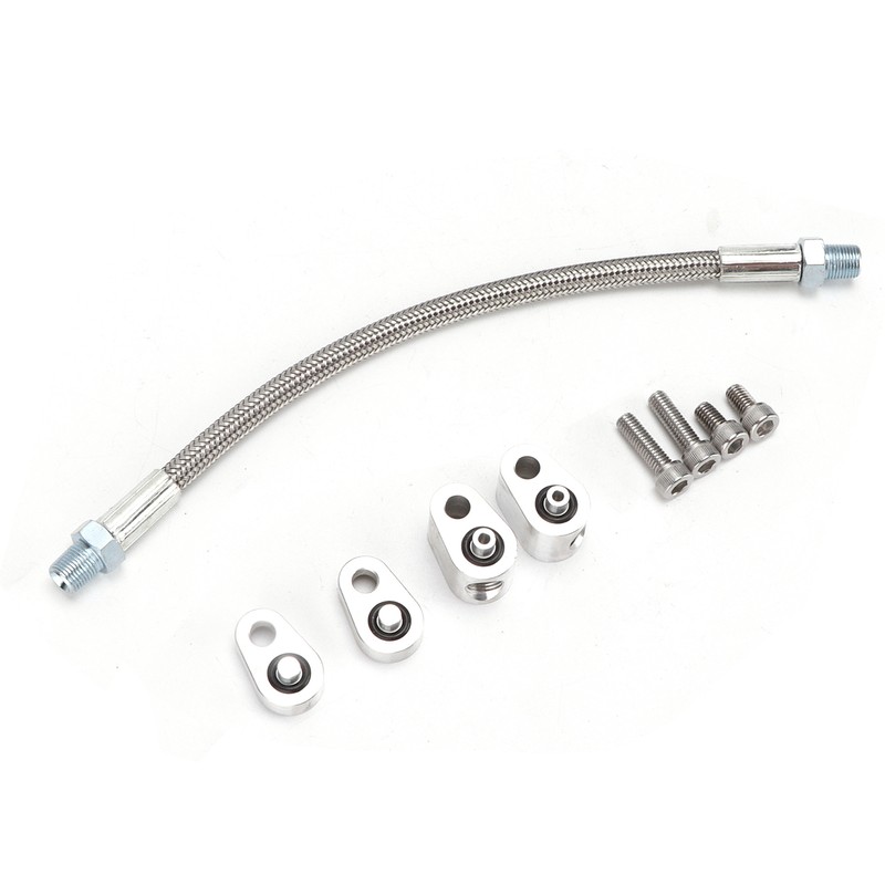 Cylinder Head Coolant Steam Port Crossover Hose Kit Replacement for