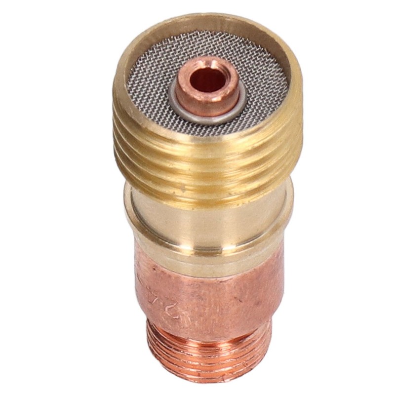5Pcs 3/32in Gas Lens Collet Body Metal Welding Connector Replacement