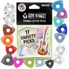 Bog Street Assorted Guitar Picks Variety Pack - 17 Guitar