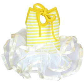 Parisian Pet Dog Dress - Ballerina Girl Dog Summer Dress - Stylish Dog Wedding Outfit - Summer Puppy Clothes - Lightweight Breathable Dog Clothes for Small Dogs Girl XS