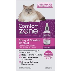 Comfort Zone Cat Spray & Scratch Control Spray 2 oz - Pack of 2