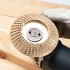 10 Discos de Tallado de Madera con Buje, Juego de