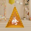 JAYGOVAN Kids Tent, Kids Playhouse 2 in 1 with Padded