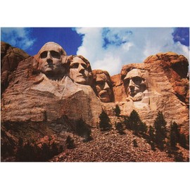 Mount Rushmore, USA 1000 Piece Puzzle