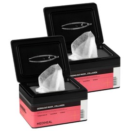 Mediheal Derma365 Collagen Mask Pack, 30 Packs, 2 Packs / 메디힐 더마365 마스크 팩 콜라겐, 30개입, 2개
