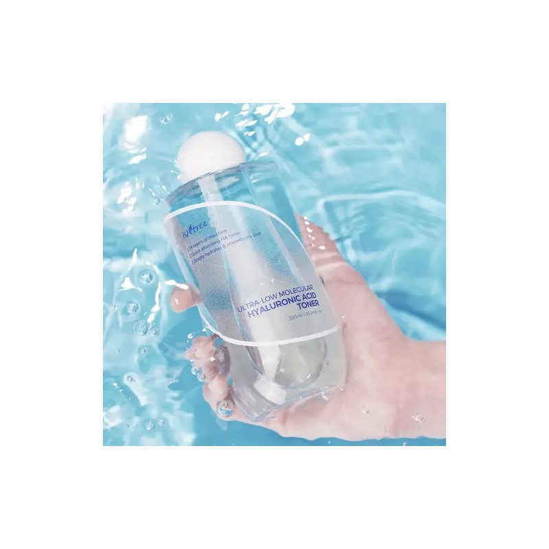 Isntree Ultra-low Molecular Hyaluronic Acid Toner 300ml