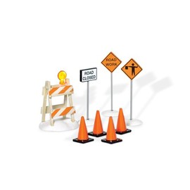 Department 56 Snow Village Construction Zone (Set of 8)