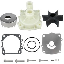 Water Pump Impeller Kit 61AW0078 Compatible with Yamaha Outboard Marine 150 175 200 225 250 300 HP Motorsm, 2/4 Stroke, Replaces 61A-W0078-A2/A3/A4-00, Sierra 18-3396-1