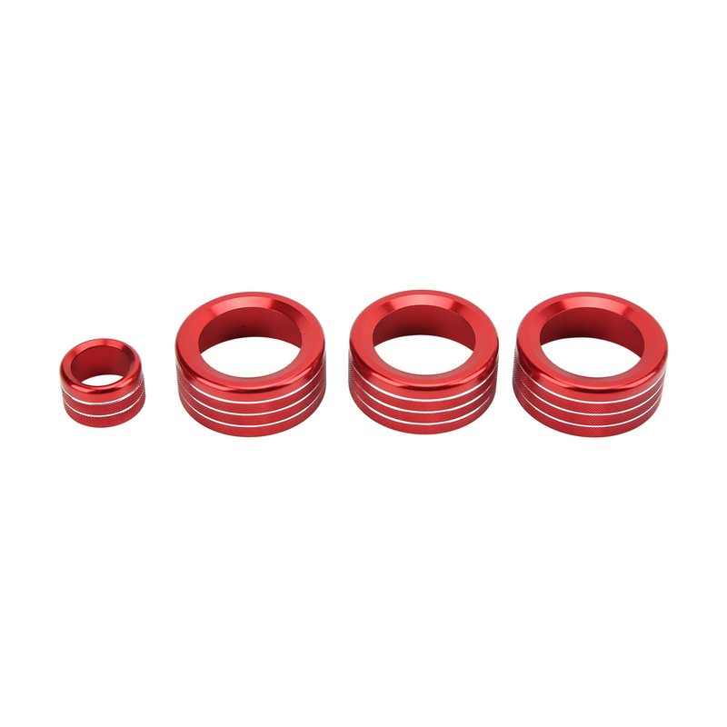 AC Switch Ring Volume Knob Cover Aluminium Alloy Stylish Perfect