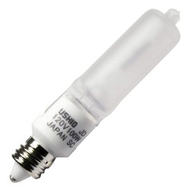 Ushio 1003092 - JD120V-100WF/E11 Screw Base Single Ended Halogen Light Bulb
