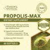 Rawleigh Propolis Max: 60 Vegetarian Softgels - Brazilian Green Propolis