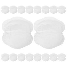 NOLITOY 24pcs Disposable Breastfeeding Pads Ultra-Absorbent Leak Maternity Pads for Postpartum Essentials Soft and Comfortable for Nursing Moms White