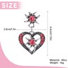 Healife Set of 3 costume jewellery with rhinestones for women,