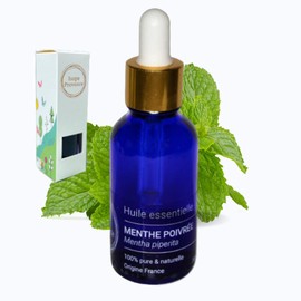 Ätherisches Pfefferminzöl, 10 ml, 100 % rein und natürlich