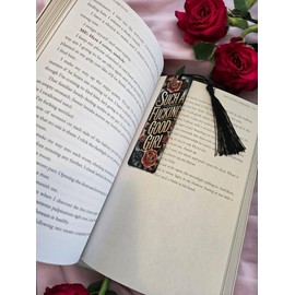 Dark Romance Metal Bookmark - Good Girl
