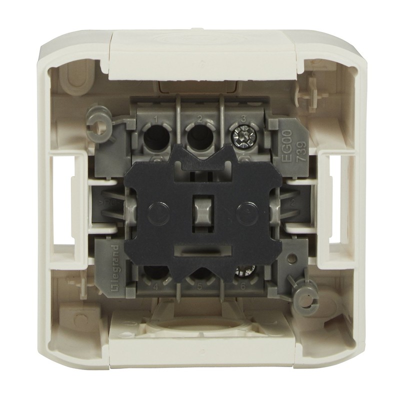 Legrand 782360 Forix Moisture-proof Surface-Mounted Switch 2-Pin Splash Proof (IP44),