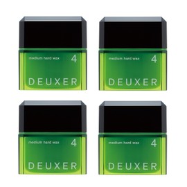 Number Three DEUXER Medium Hard Wax 4 (Set of 4) Hair Wax Floral Berry Green x 1
