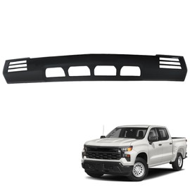 munirater Front Bumper Lower Valance Skid Plate Black Plastic Replacement for Silverado 1500 2022-2023 84878993