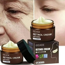 EELHOE Retinol Face Cream Anti-Aging Firming, Brightening and moisturizing face cream Moisturizer Skincare Smooth Comfort  Cleansing Oil Hydrate Hydrating Gentle Radiant Moisture tintedmoisturizer - Specification: 2 bottles