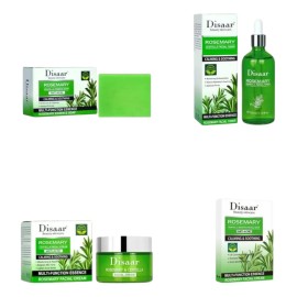 Kit Facial Romero Y Centella Asiática Antiacné, Depura 4 Pzs