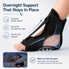 Adjustable Plantar Fasciitis Night Splint, Soft Foot Stretching Support Brace