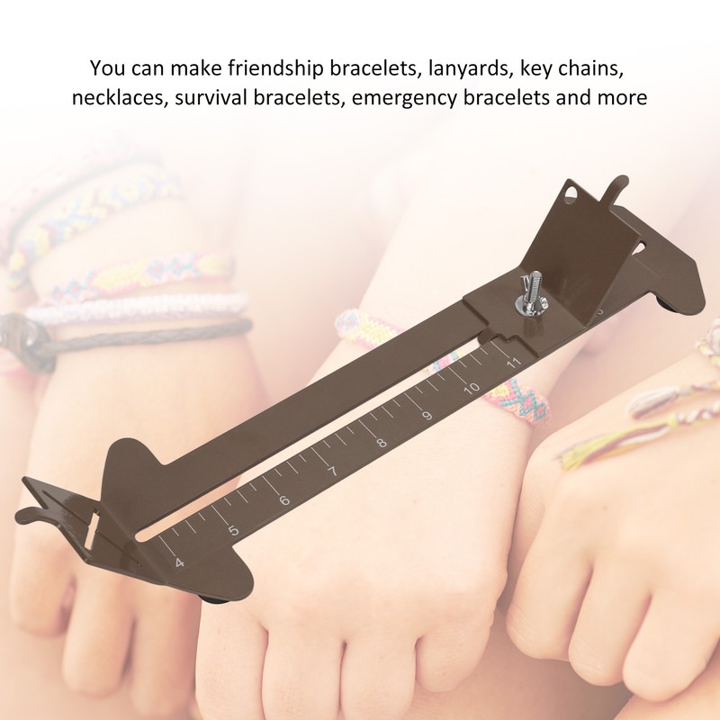 Paracord Bracelet Weaving Jig Kit Stainless Steel Wristband Maker DIY