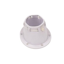 T-H Marine Cable Boot – Easy Install Waterproof Motor Well & Transom Rigging Boot – Marine-Grade Vinyl Cable Pass-Through – UV Resistant Cable Protector for Boat Wiring – Fish White