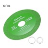 sourcing map 6 Pack Glass Cutting Disc 4.5 Inch for