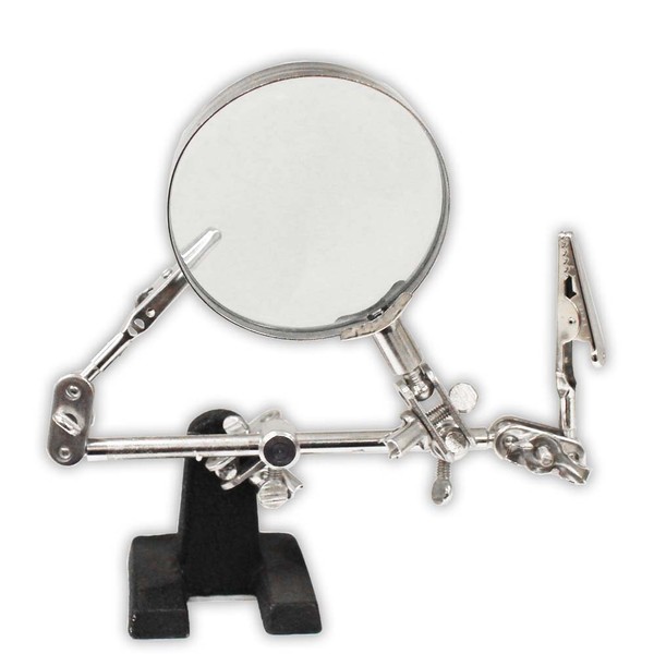 MAGNA-DESK 2X Power Adjustable Helping Hand Magnifier | 2" Lens