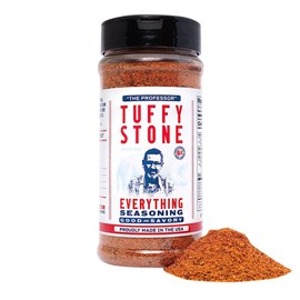Tuffy Stone Everything Seasoning | 6x World Barbecue Grand Champion | All-Purpose BBQ Spice Rub | Versatile Seasoning | 6.95 oz Shaker