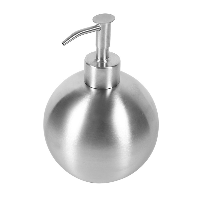 1pc 304 Stainless Steel Ball Shaped Bathroom Shampoo Shower Liquid