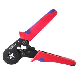 Terminal Crimping Pliers Rachet Ferrules Tube Tool European Style Hand Tool Red Blue