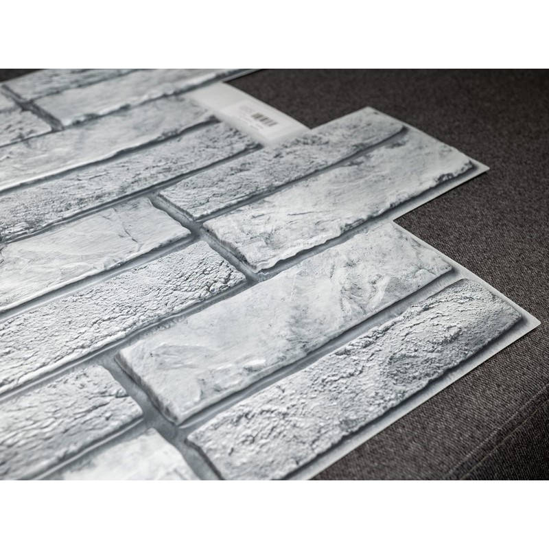 Untitled 3D PVC Wall Panels/Ceiling Panels, Expansi Greystone, 1 Panel,