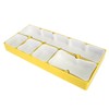 Watch Parts Storage Box Stackable 5 Compartments Acrylic Rubber Watch