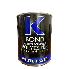 K-Bond High Performance Polyester White Paste Stone Adhesive 1 Quart