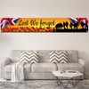 Remembrance Decoration 50x300CM, Veterans Day Lest We Forget Banner Outside