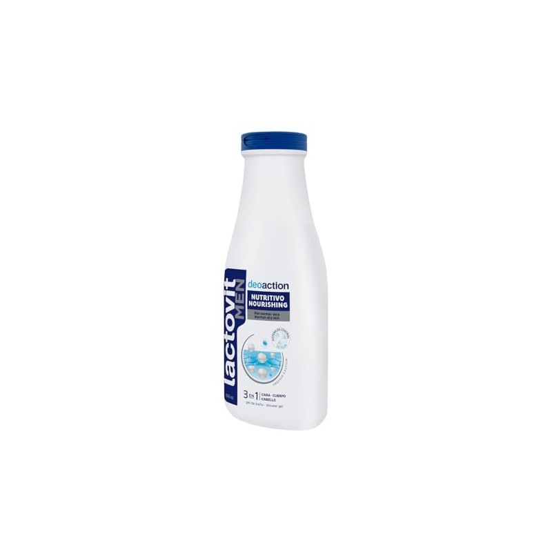 Lactovit Deo Action Gel de Baño 3 en 1 Cuerpo