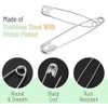 Mr. Pen Oversize Safety Pins - 2.2 Inch, 300 Pack,