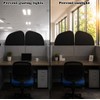 Desk Privacy Shade for Office Cubicles, 30.9in Foldable Cubicle Shield