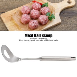 Meatball Spoon, 2 Pieces Meatball Maker Spoon, Stainless Steel Meatball Cutter, Non-Stick Meatball Shovel, Meatball Making Tool for Kitchen