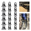 15Pcs Outdoor Backpack Clips Enlarged Mouth Hooks Key Chain Hanging