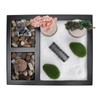 Zen Garden Sand Table Buddha Statue Sandbox Japanese Style Desktop