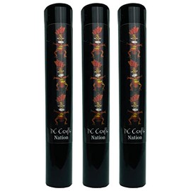 DC Crafts Nation Pop Top Smell Proof Pocket Protector Storage Tube 3 Count - Tiki Man Idol