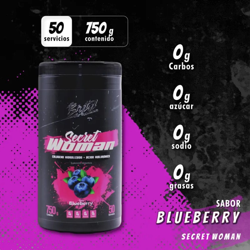 Colageno Hidrolizado Brutal Puro Y Acido Hialuronico 750g